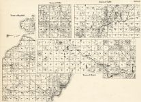 Bayfield County - Bayfield, Oulu, Cable, Mason, Wisconsin State Atlas 1930c